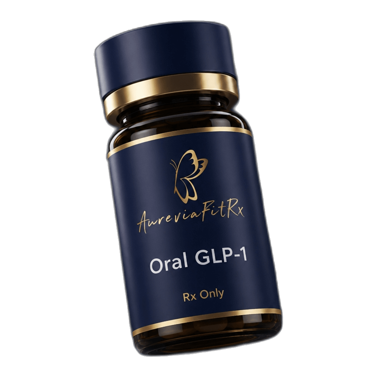 AureviaFit Oral GLP-1 protocol — clinical still life